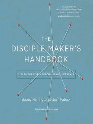 cover image of The Disciple Maker's Handbook